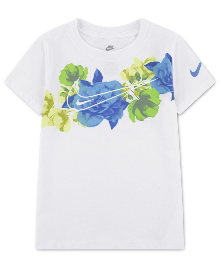 Girls' 4-6X Move with Nature Crewneck T-Shirt