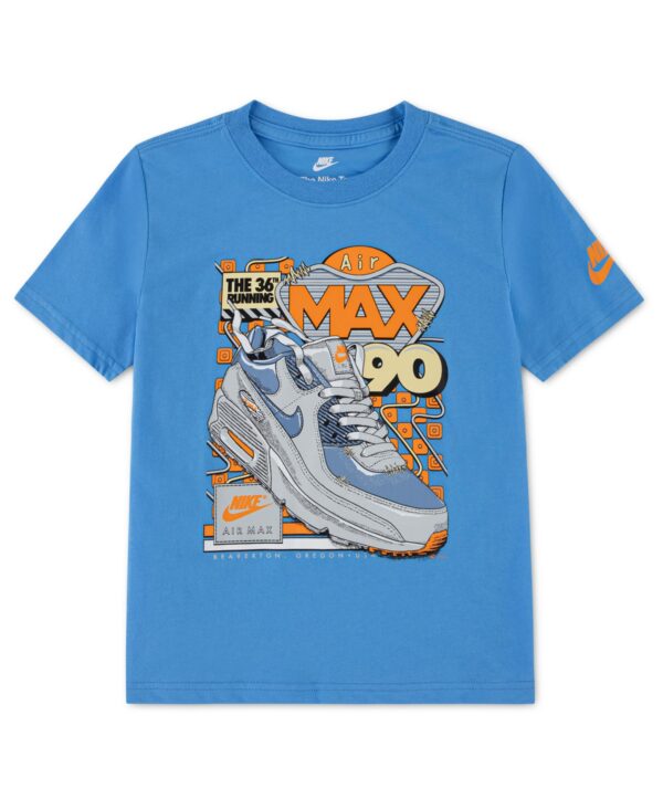 Boys' 4-7 Air Max Sneaker Short-Sleeve T-Shirt