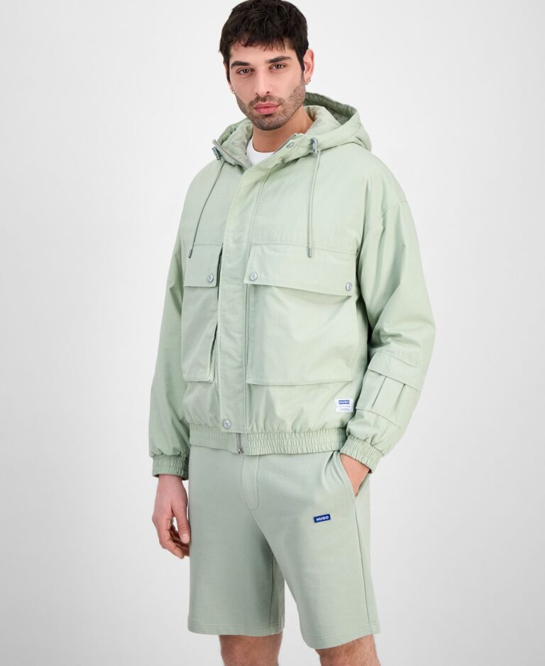 HUGO by Men's Beckson Hooded Jacket