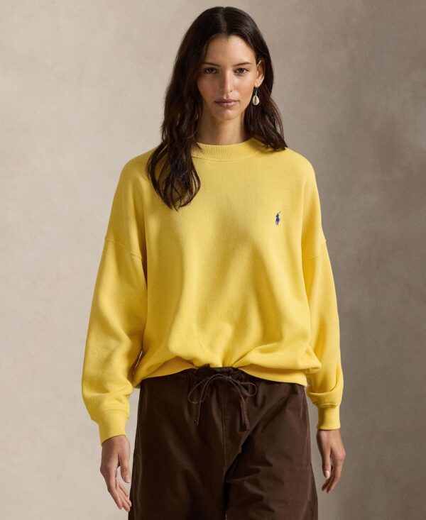 Women's Fleece Crew Neck Sweatshirt