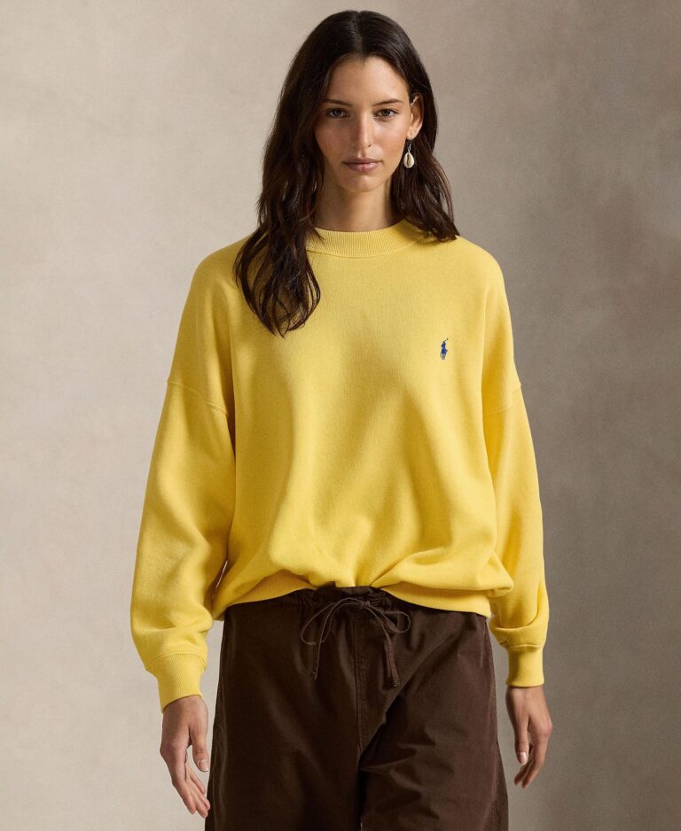 Women's Fleece Crew Neck Sweatshirt