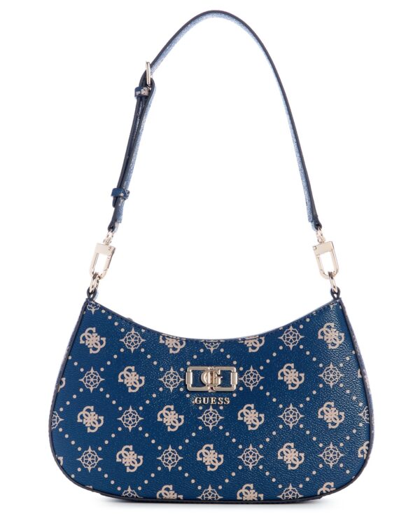 Emelie Logo Top Zip Small Shoulder Bag