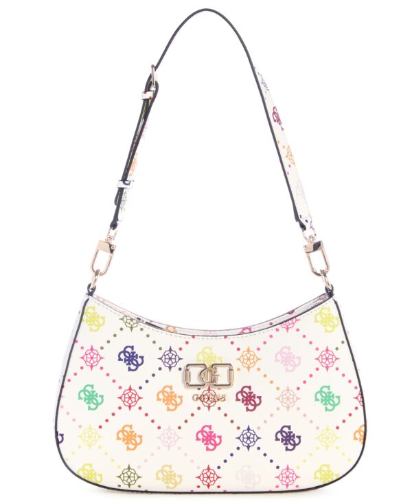 Emelie Logo Top Zip Small Shoulder Bag