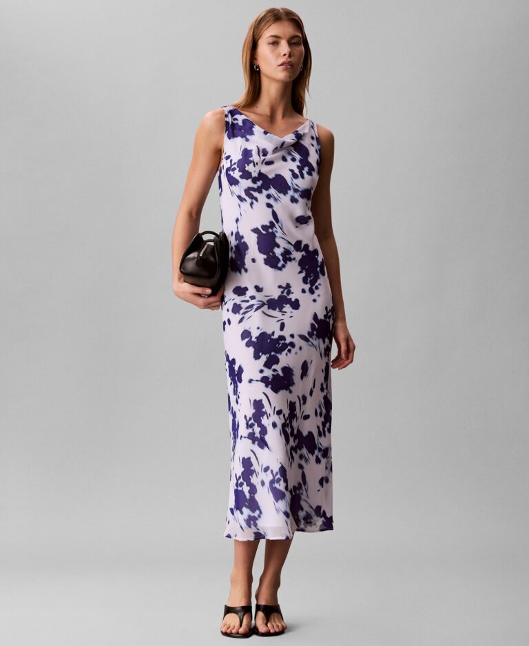 Women's Printed Sleeveless Dress