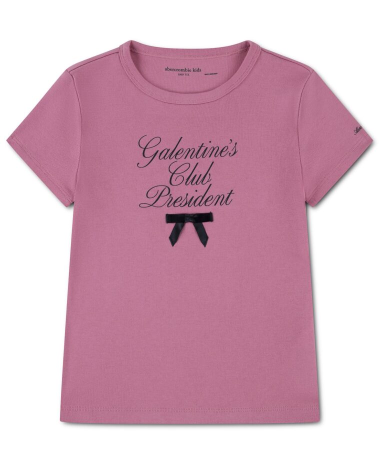 Girls' Galentines Club Crewneck T-Shirt