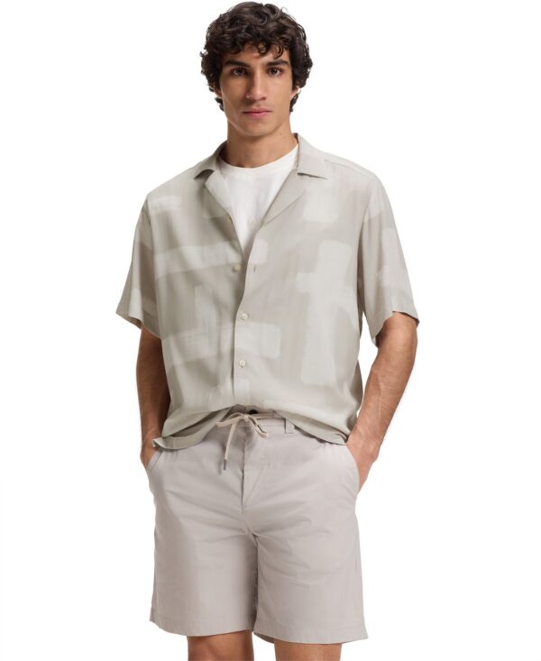 Men's Regular-Fit Maxi Print Short-Sleeve Shirt
