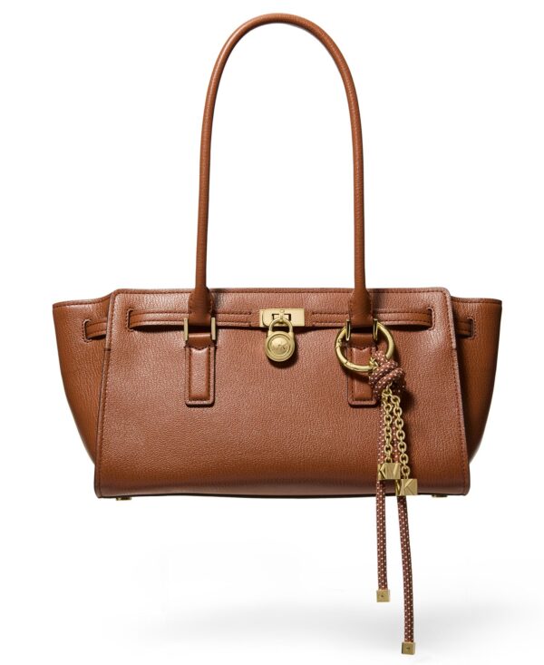Hamilton Moderne Medium Leather slim shoulder Satchel Handbag