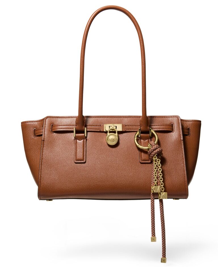 Hamilton Moderne Medium Leather slim shoulder Satchel Handbag