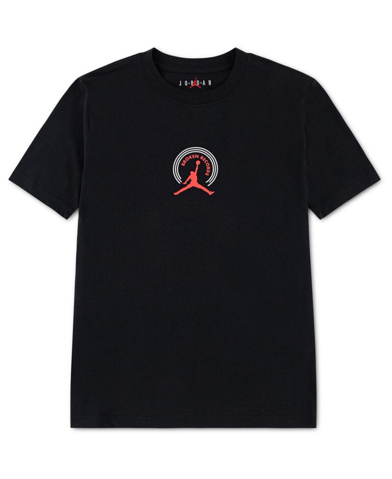 Boys' 8-20 Broken Records Crewneck T-Shirt