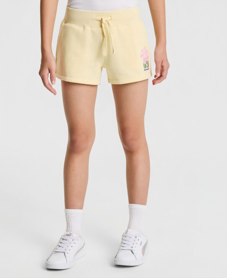Girls' Elastic Waistband Shorts