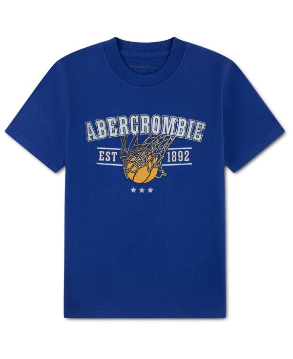 Boys' Crewneck Basketball T-Shirt