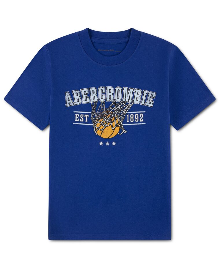 Boys' Crewneck Basketball T-Shirt