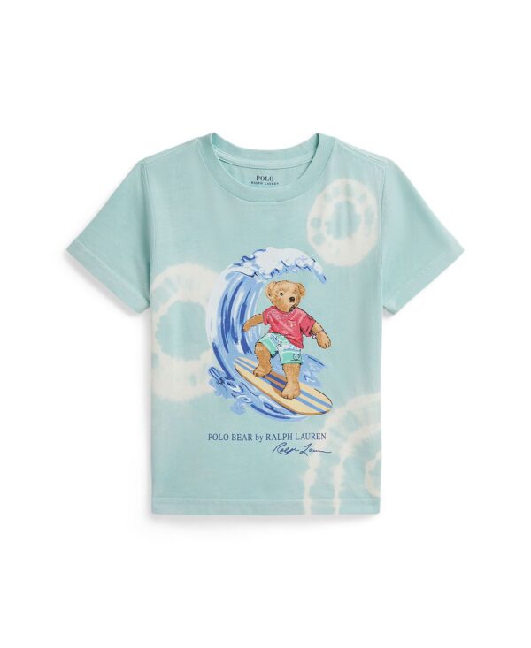 Boys' 2-7 Tie-Dye Polo Bear Cotton T-Shirt