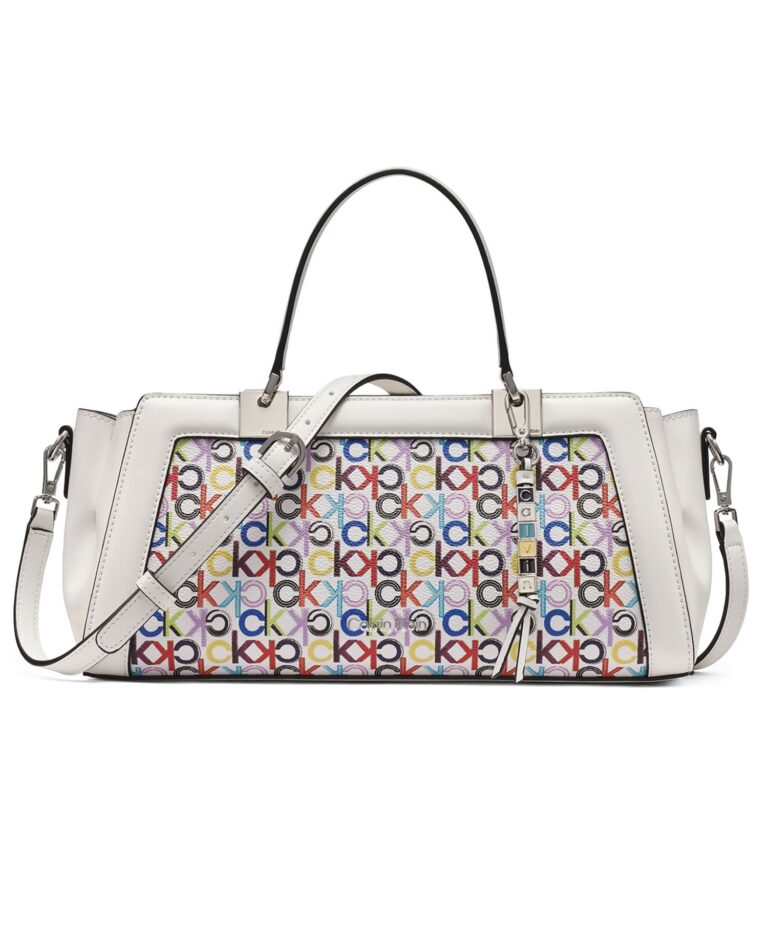 Jean Signature Top Zipper Satchel with Removable Hangoff