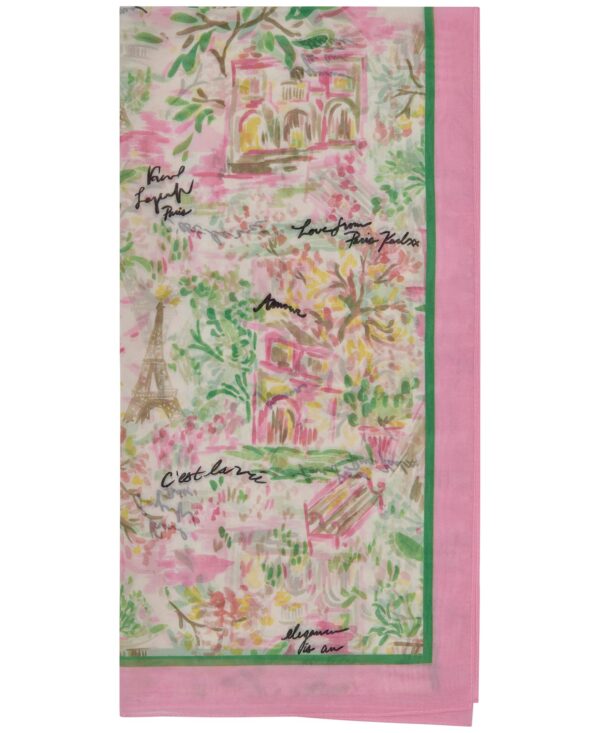Sheer Chiffon Scarf