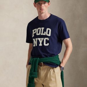 Men's Classic-Fit Jersey Graphic T-Shirt