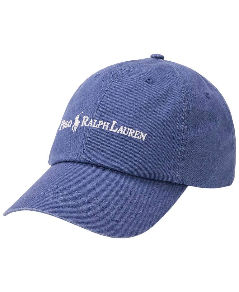 Men's Embroidered Twill Cap