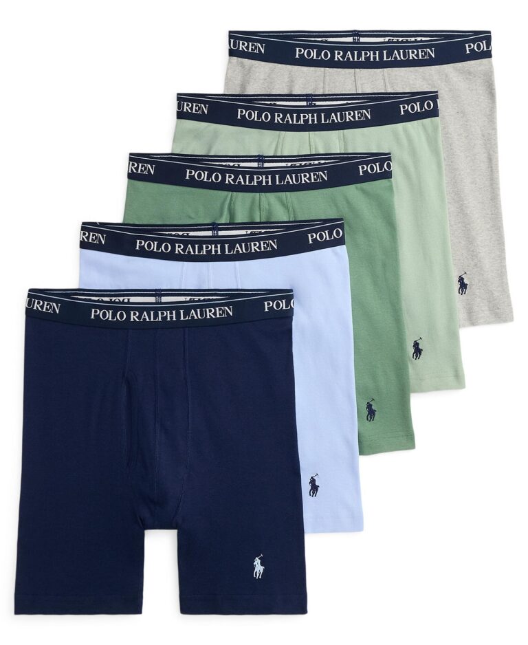 Men's Classic Boxer Briefs, 5-Pack Set