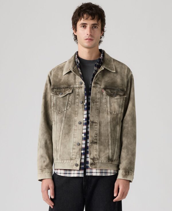 Premium Men's Relaxed-Fit Trucker Jacket