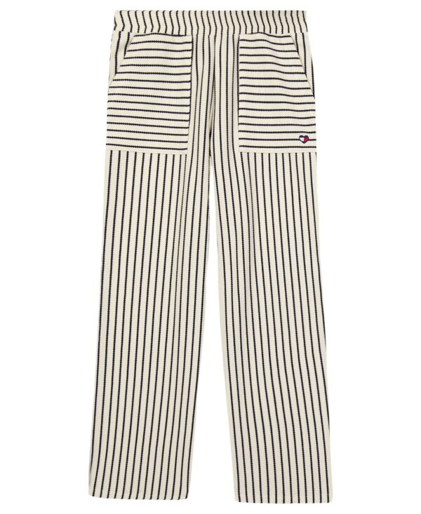 Girls' 7-16 Popcorn Texture Knit Pants