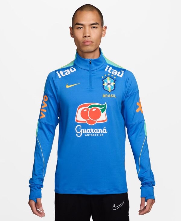 Brazil Strike Soccer Long-Sleeve T-Shirt