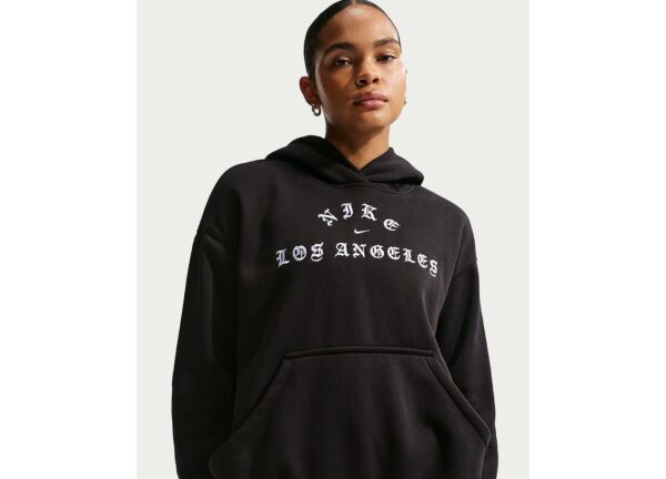 Women's Fleece Oversized Los Angeles Pull-On Hoodie