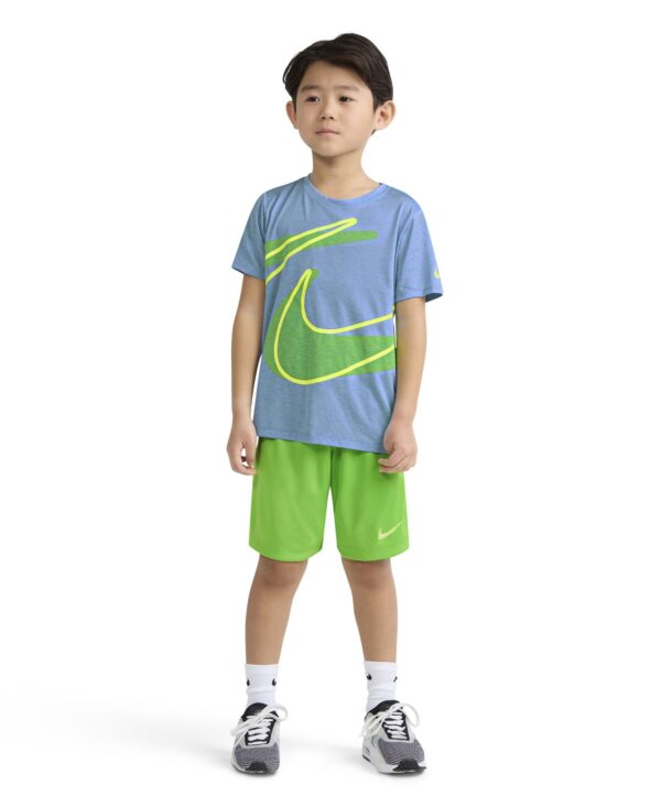 Boys' 4-7 Dri-FIT Short-Sleeve T-Shirt and Shorts, 2-Piece Set