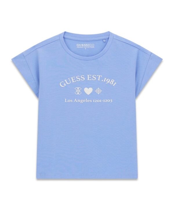Girls' 7-16 Midi Length Short-Sleeve T-Shirt