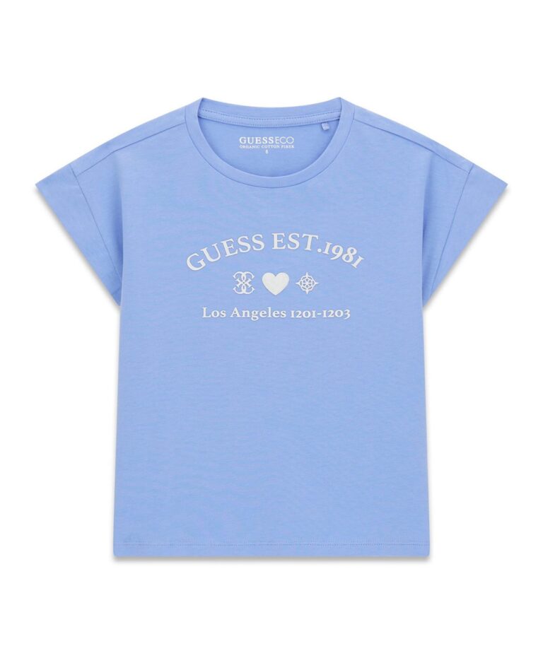 Girls' 7-16 Midi Length Short-Sleeve T-Shirt