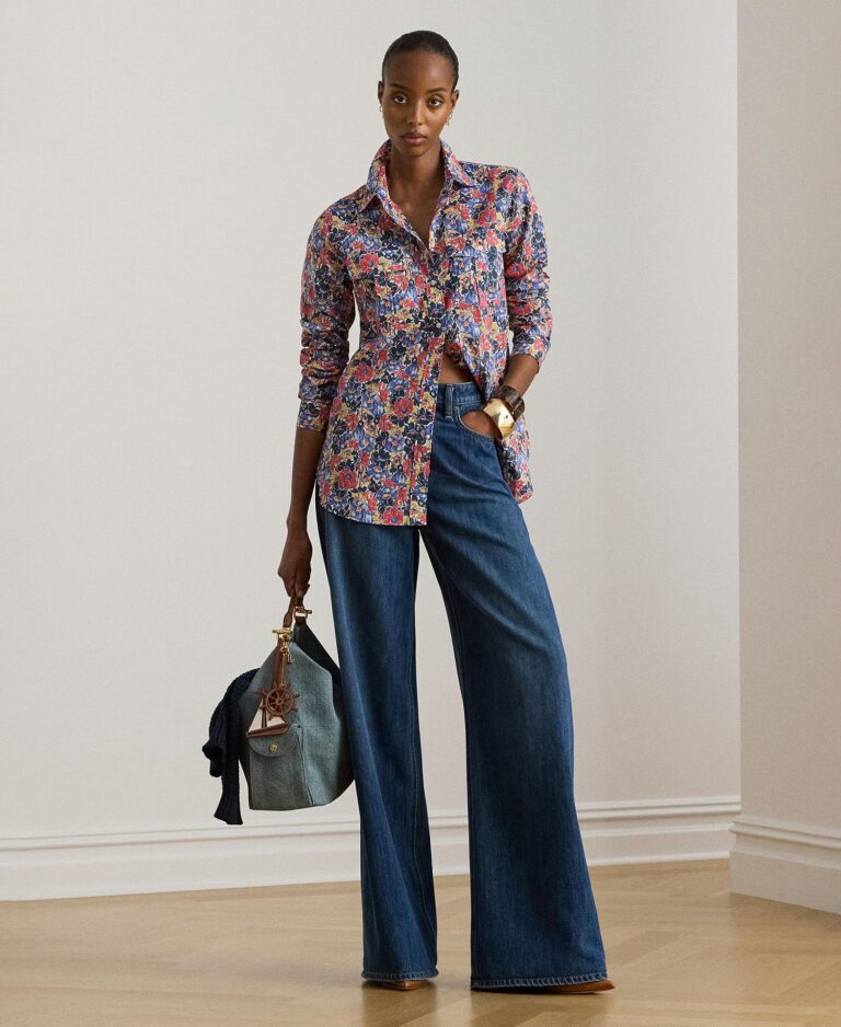 Women's High-Rise Wide-Leg Jeans