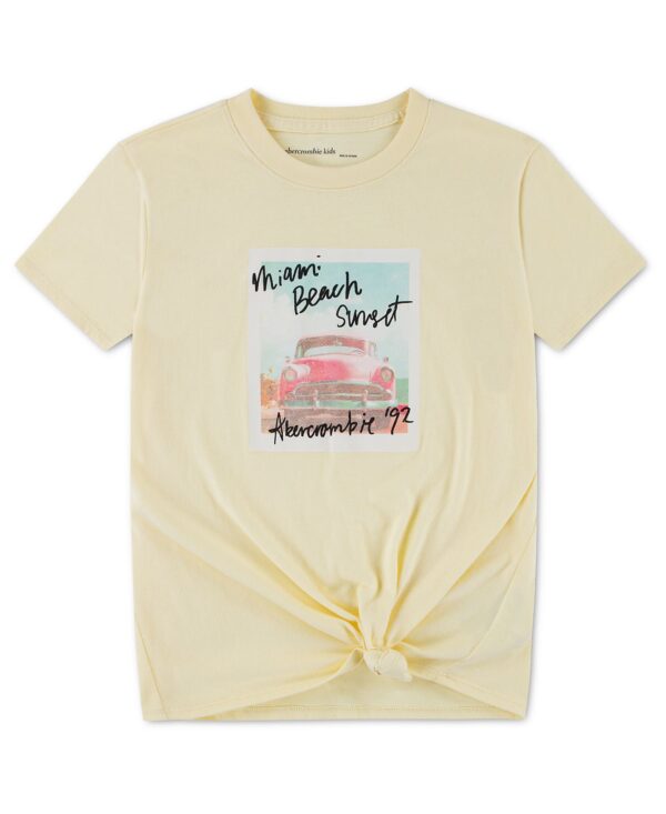 Girls' Miami Beach Side Knot Crewneck T-Shirt