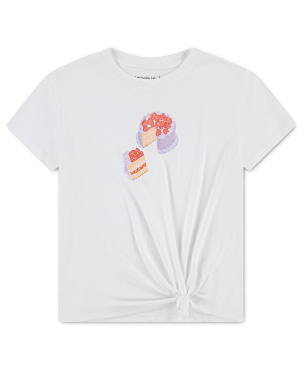 Girls' Cake Side Knot Crewneck T-Shirt