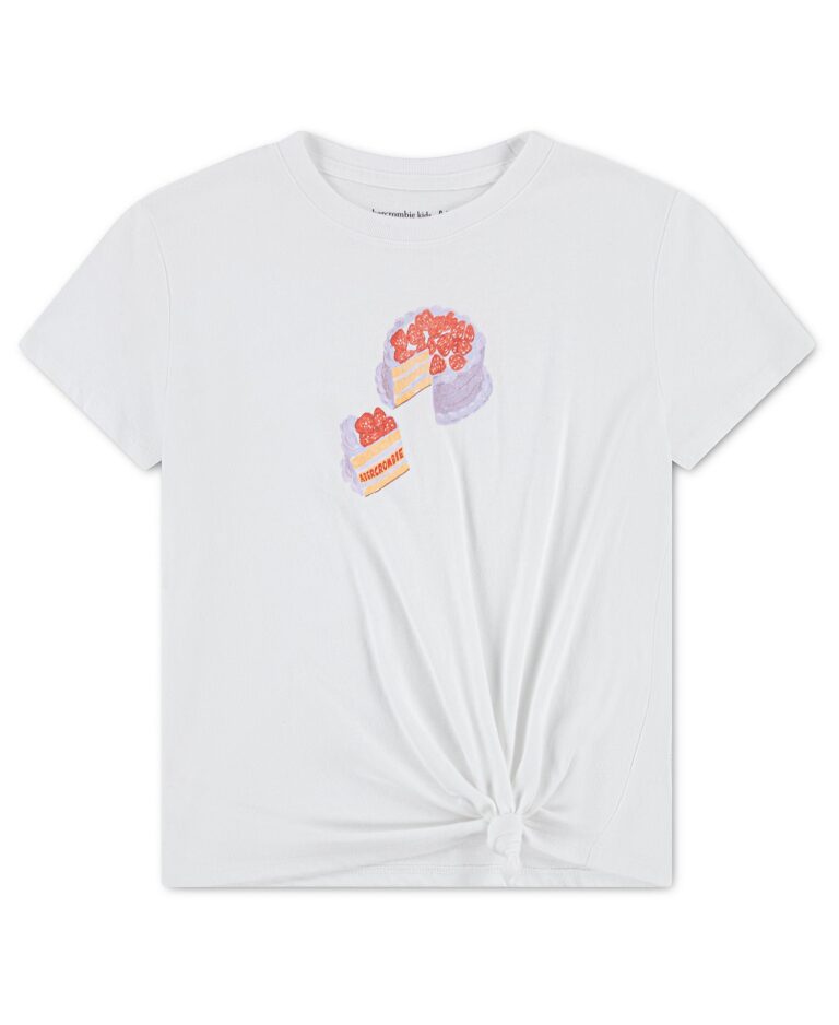 Girls' Cake Side Knot Crewneck T-Shirt