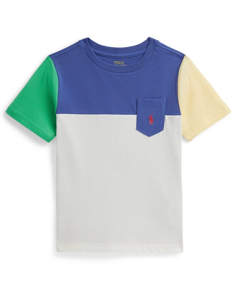 Boys' 2-7 Color-Block T-Shirt