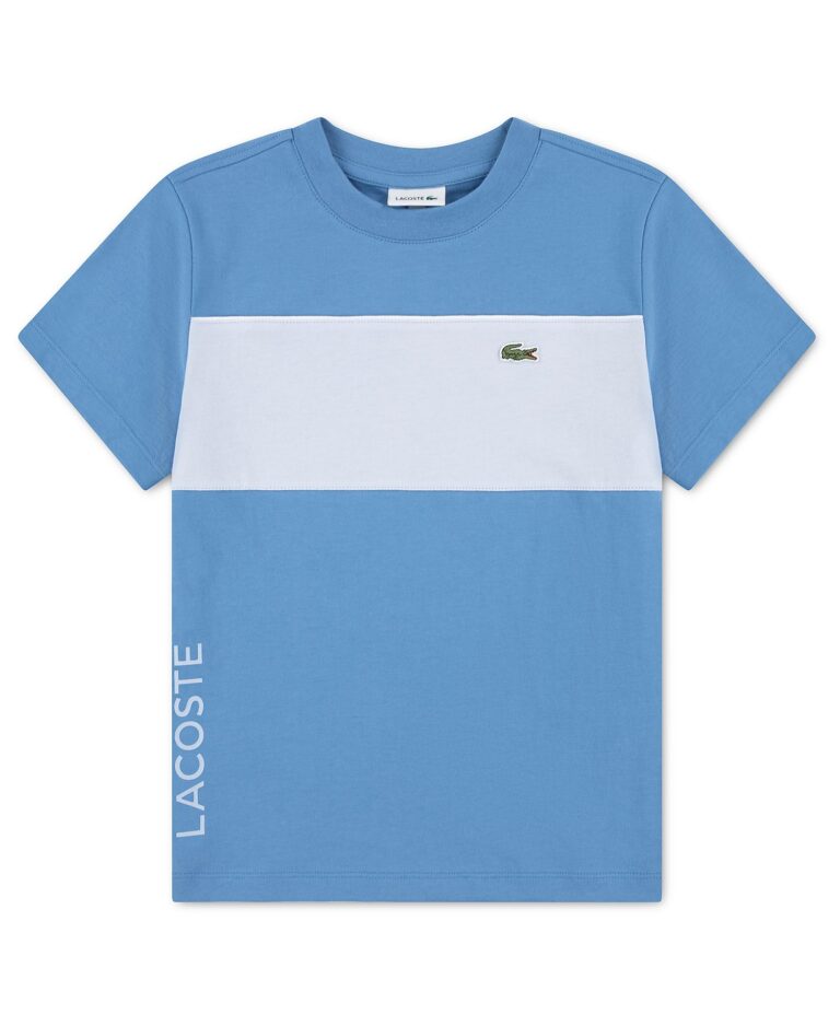Boys' 10-16 Color-Blocked Short-Sleeve T-Shirt