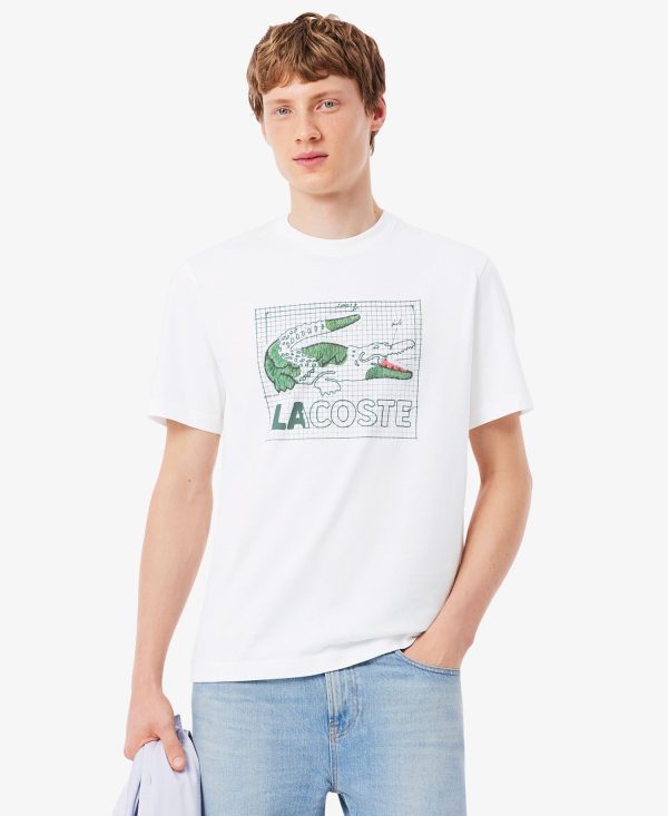 Men's Classic-Fit Printed Crewneck T-Shirt