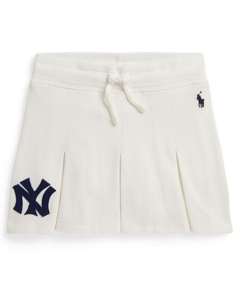 Girls' 2-6X Yankees Mesh Pull-On Skort