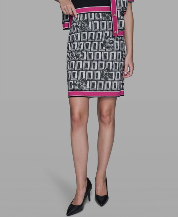 Women's Printed Sweater Skirt