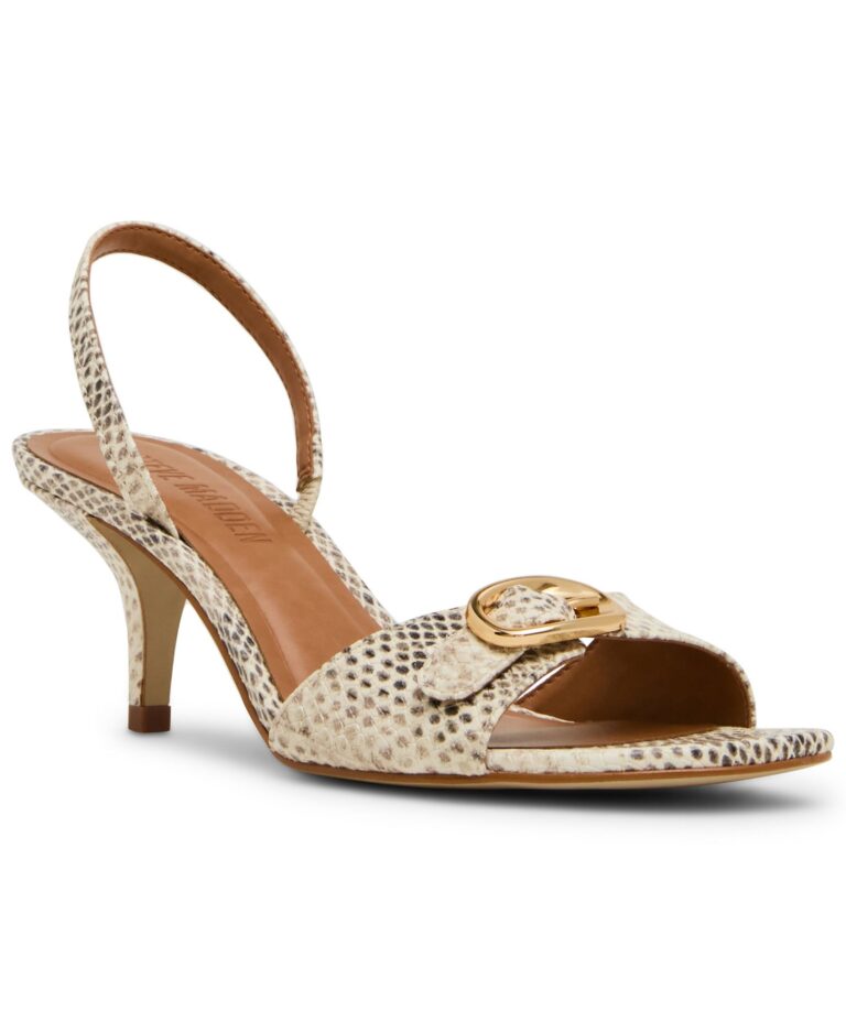 Women's Henrietta Kitten-Heel Dress Sandals