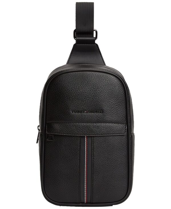 Men's Zippered Central Sling Bag