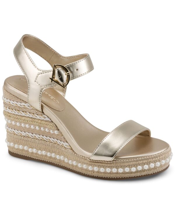 Women's Calzona Round Toe Wedge Sandals
