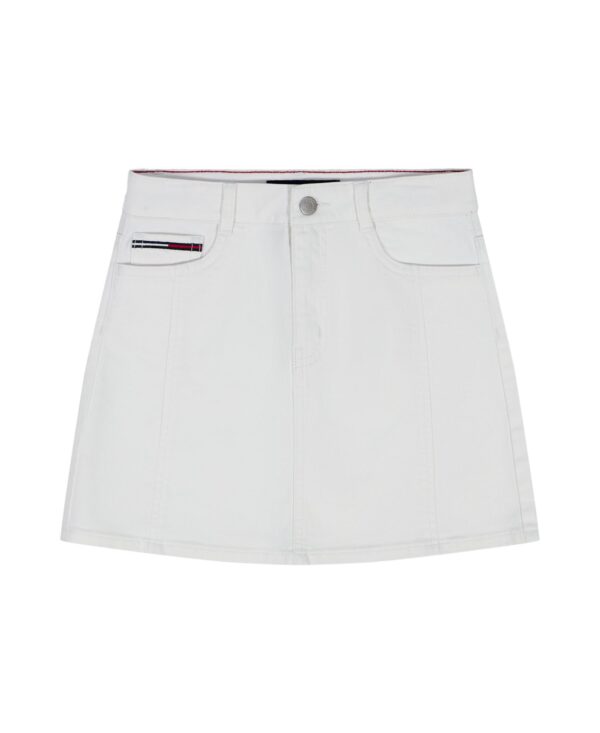 Girls' 7-16 Denim Mini Skirt