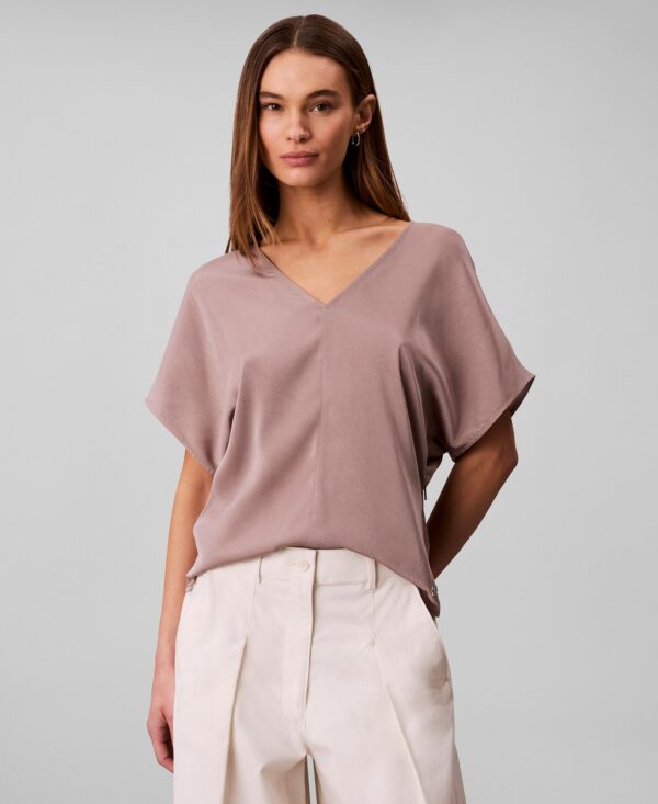 Women's Short-Sleeve V-Neck Top