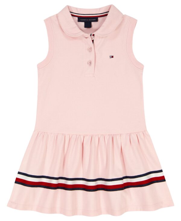 Girls' 4-6X Sleeveless Union Polo Dress