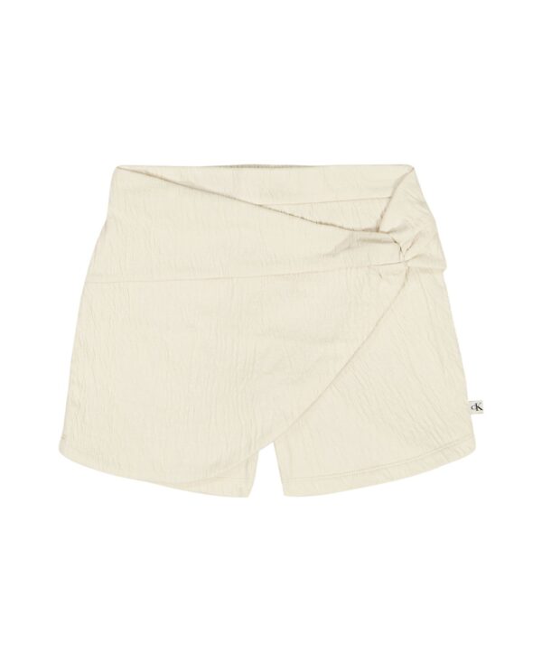 Girls' 7-16 Elastic Waistband Wrap Skort