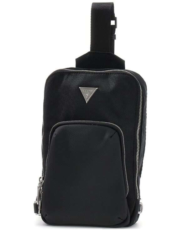 Men's Berna Logo Detail Crossover Bag