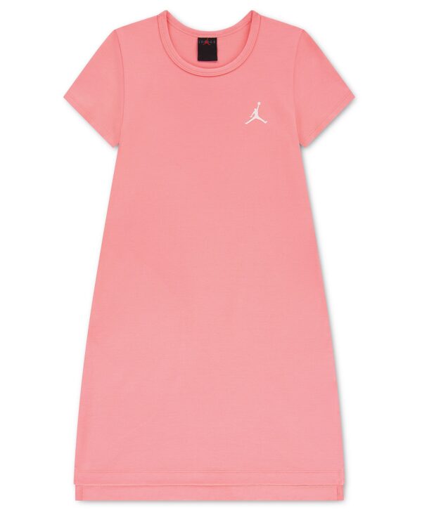 Girls' 7-16 Short-Sleeve Crewneck Dress