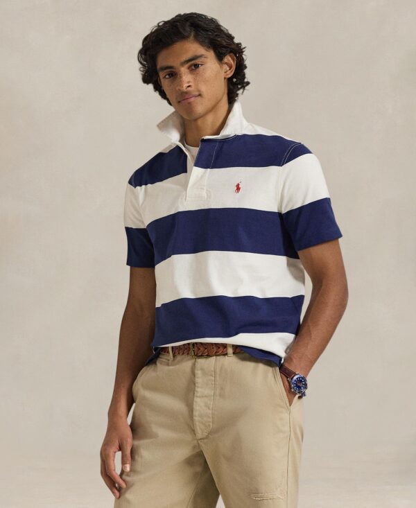 Men's Short-Sleeve Rugby Polo Shirt
