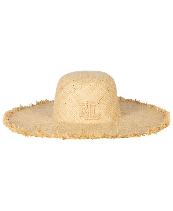 3D Logo Raffia Sun Hat