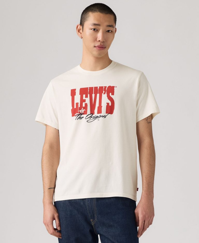 Men's Premium Relaxed-Fit Logo Graphic T-Shirt
